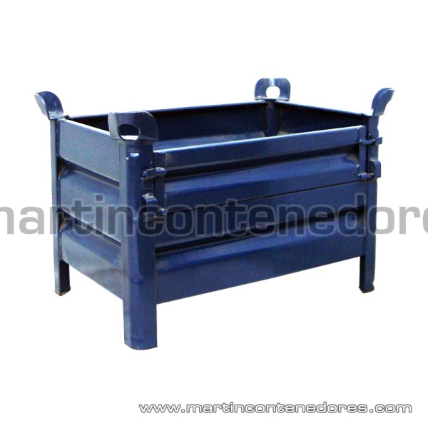 Contenedor Metalico Con Puerta X X Mm