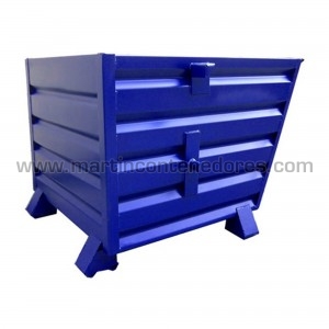 Tilting container stackable...