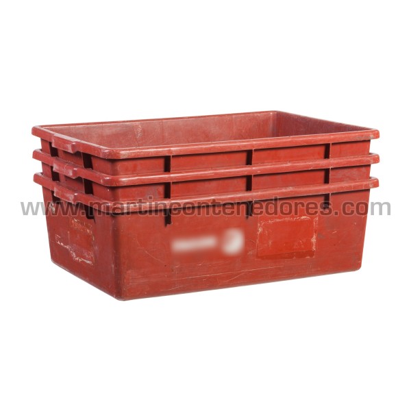 Plastic box nestable 670x480x220/210 mm