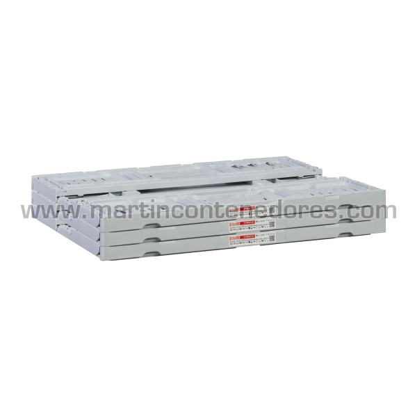 Bac ajourée pliable 600x400x173/165 mm