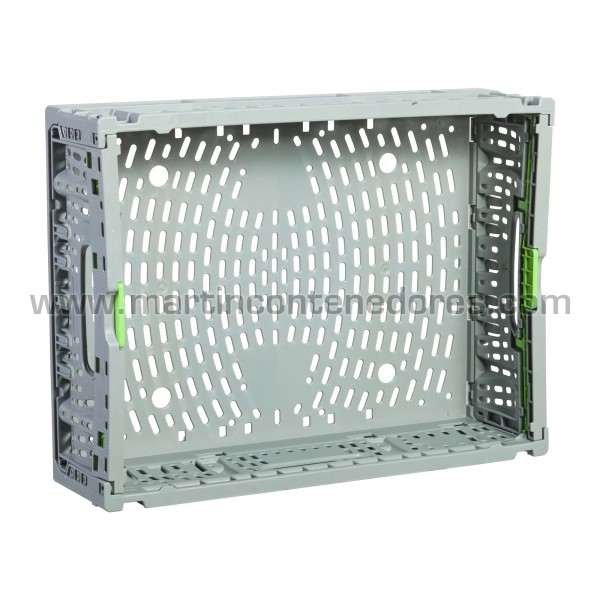 Foldable perforated box 400x300x114/106 mm