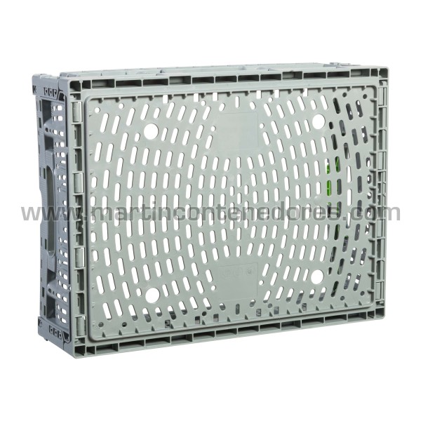 Foldable perforated box 400x300x114/106 mm