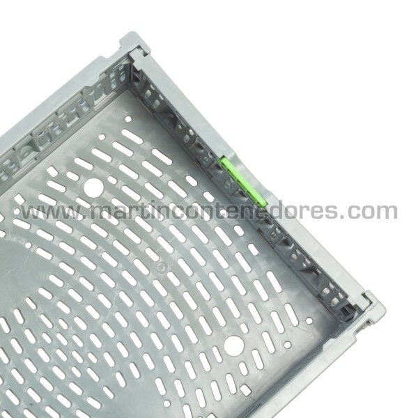 Foldable perforated box 400x300x114/106 mm