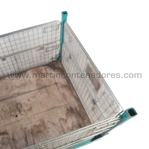 Foldable mesh stillages PSA00124 1600x1150x910 mm