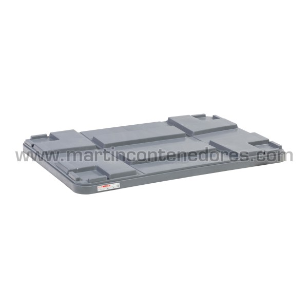 Lid plastic for stacking box 1040x640 mm