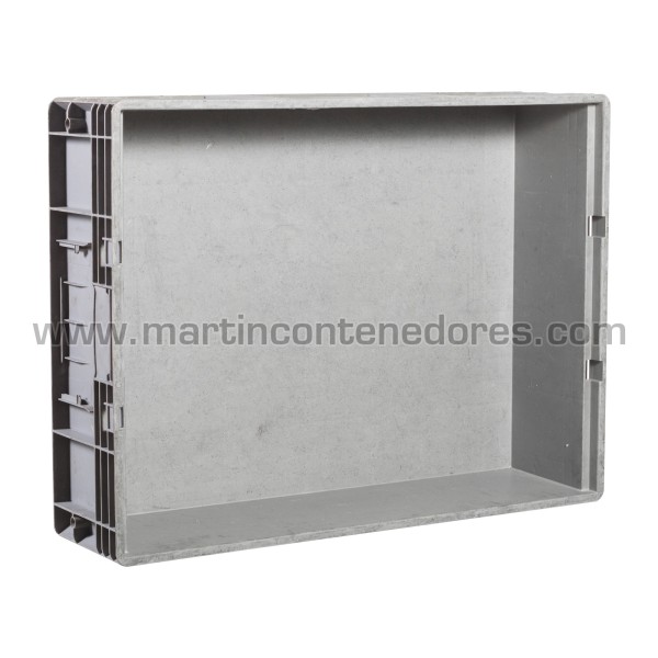 Caja plástica L-KLT 8210 800x600x213/190 mm