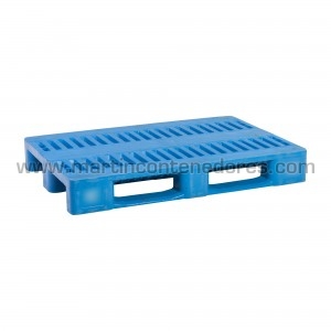 Reinforced plastic pallet...