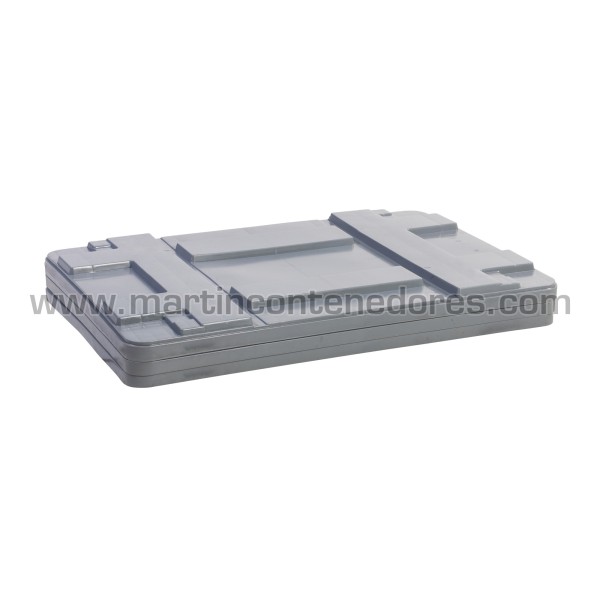 Lid plastic for stacking box plastic 1200x800 mm