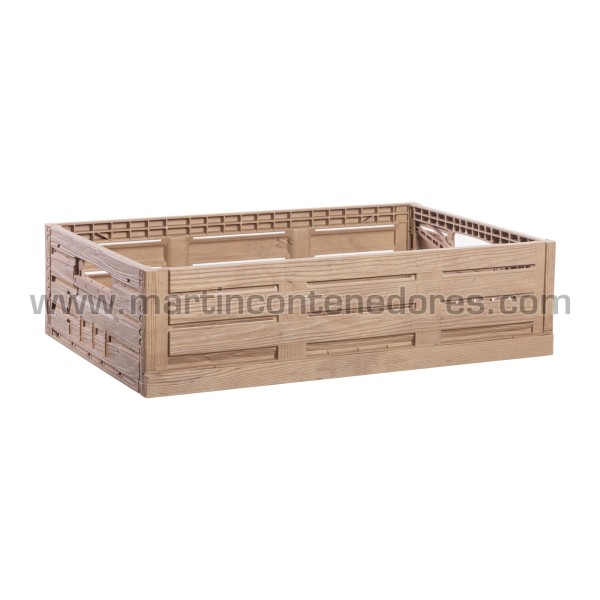 Caja ranurada plegable 600x400x163/156 mm