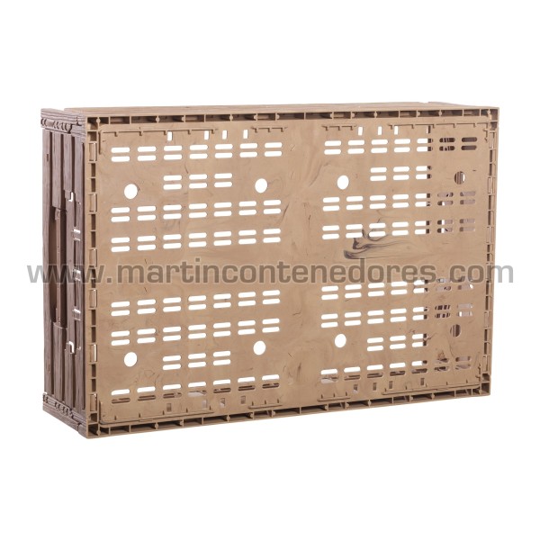 Caja ranurada plegable 600x400x163/156 mm