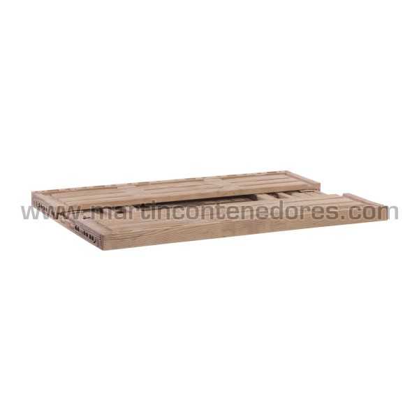 Caja ranurada plegable 600x400x163/156 mm