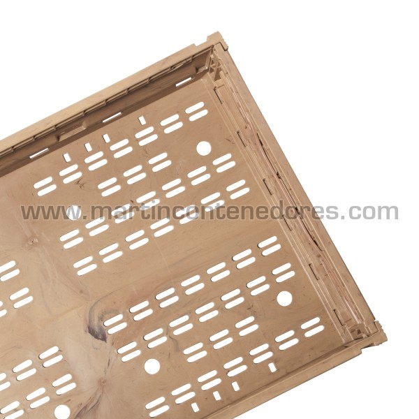 Caja ranurada plegable 600x400x113/106 mm