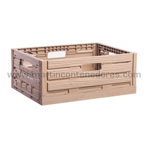 Caja ranurada plegable 400x300x163/156 mm