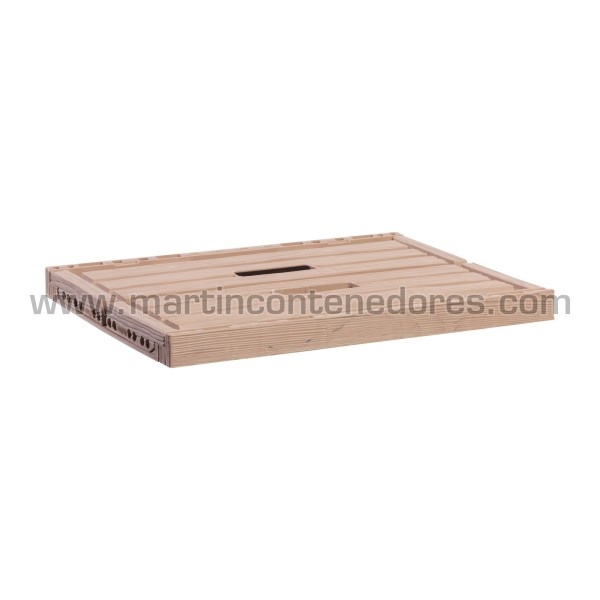 Caja ranurada plegable 400x300x163/156 mm