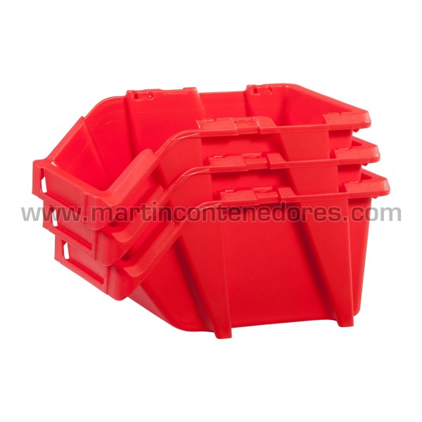 Storage bin plastic 200x130x98 mm