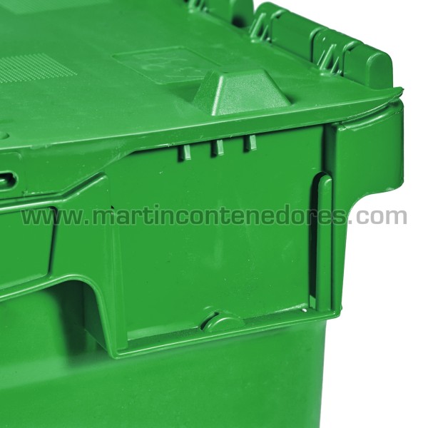 Caja encajable con tapa 600x400x320/300 mm