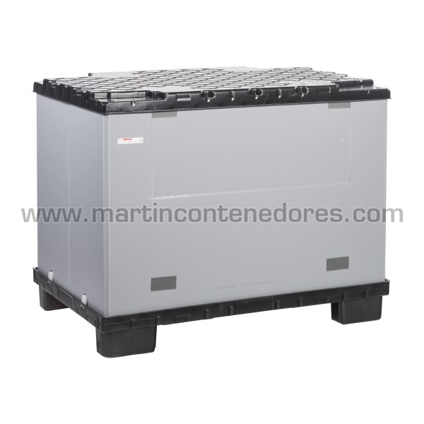 Contentor plástico MegaPack F-GIBOX 1240x835x967/785 mm