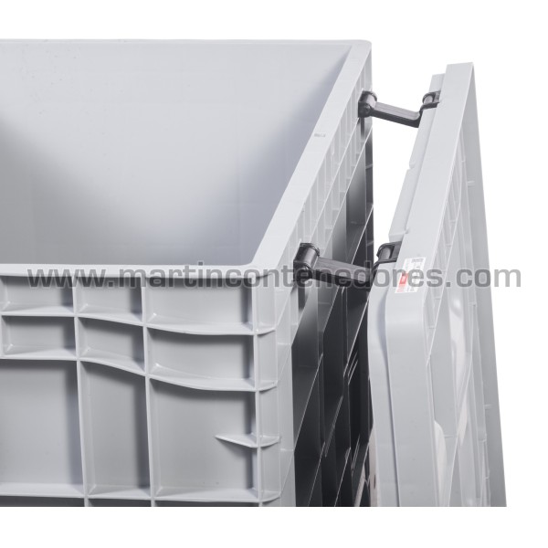 Lid plastic with hinge 1000x650x52 mm