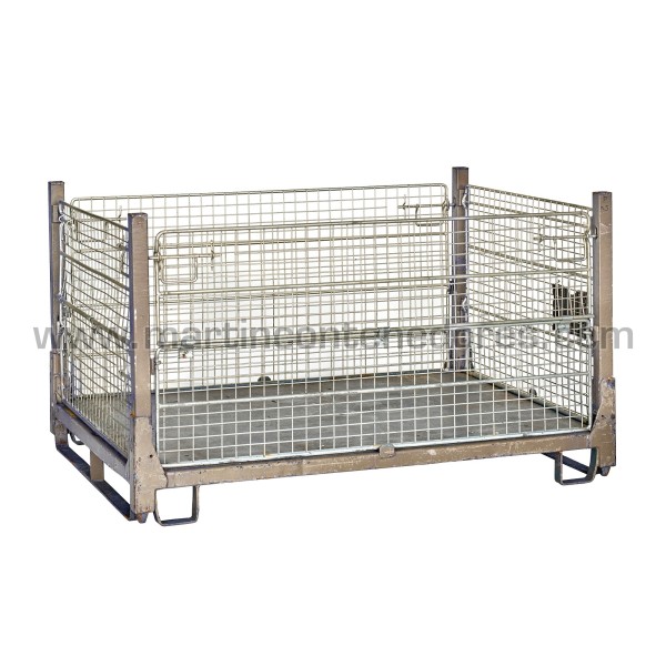 Mesh stillages collapsible SLI-1271/3S975M 1600x1200x975/754 mm