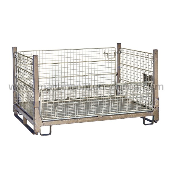 Mesh stillages collapsible SLI-1271/3S975M 1600x1200x975/754 mm