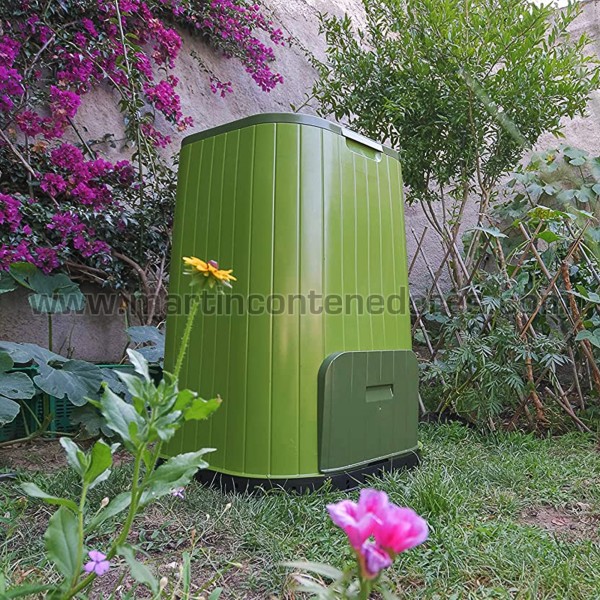 Compostadora 300 litros 725x725x1000 mm