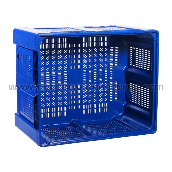 Perforated plastic box 1200x1000x780/588 mm 4 feet