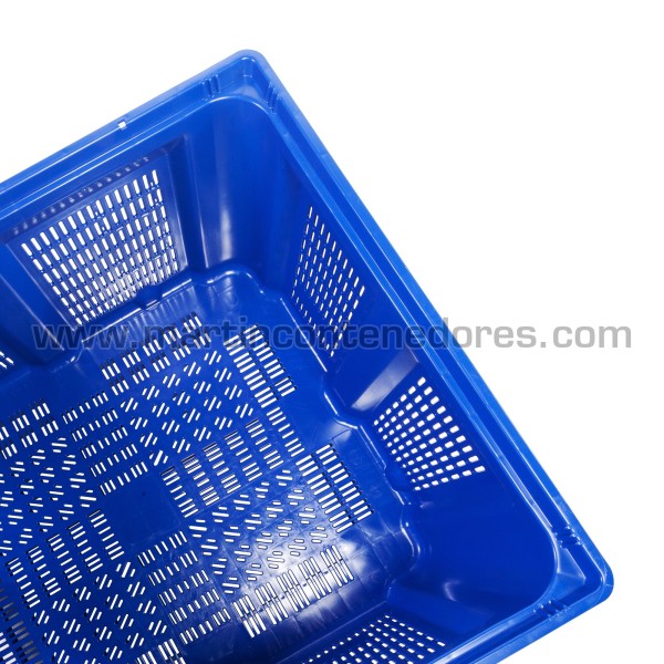 Perforated plastic box 1200x1000x780/588 mm 4 feet