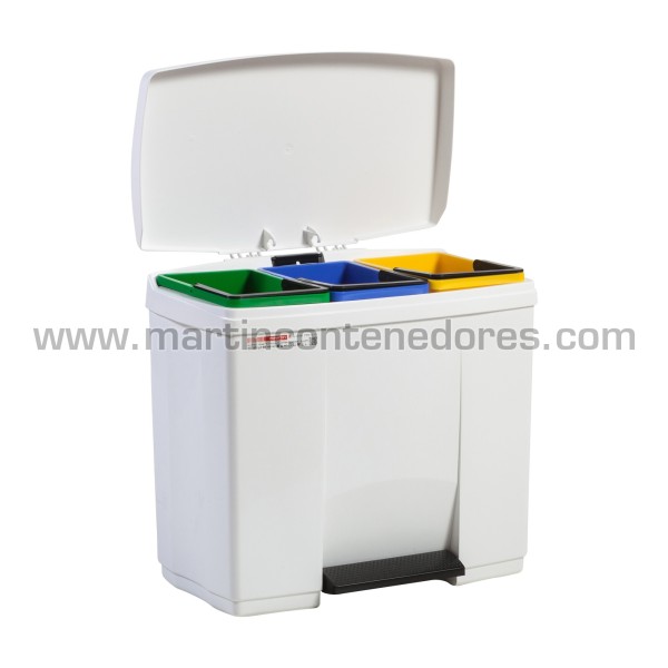 Ecoponto de reciclagem 490x305x450 mm