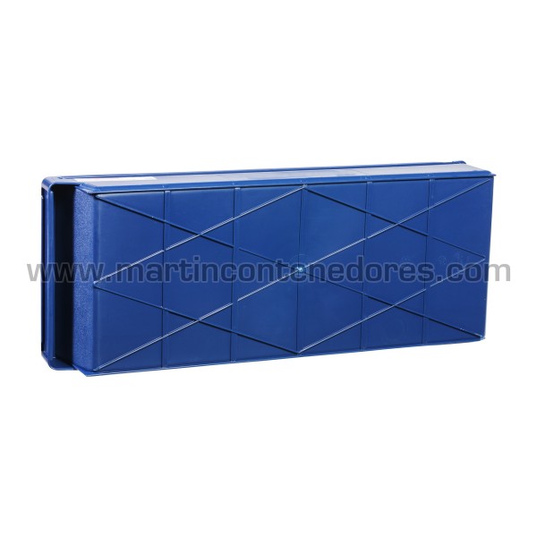 Storage bin plastic 600x230x100/84 mm