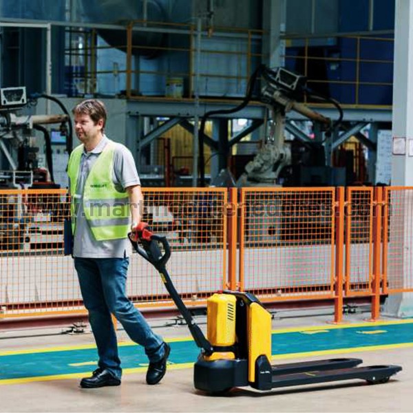 Transpalette électrique 1500 kg avec batterie au lithium