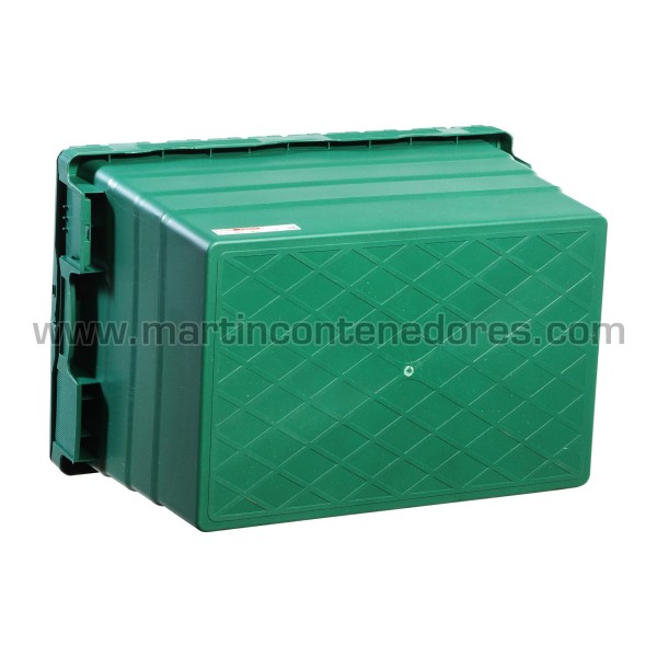 Caja plástica encajable 600x400x360/345 mm