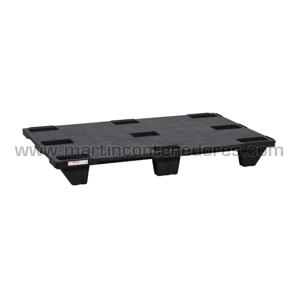 ONE-WAY Lightweight nestable plastic pallet 1200x800x140 mm