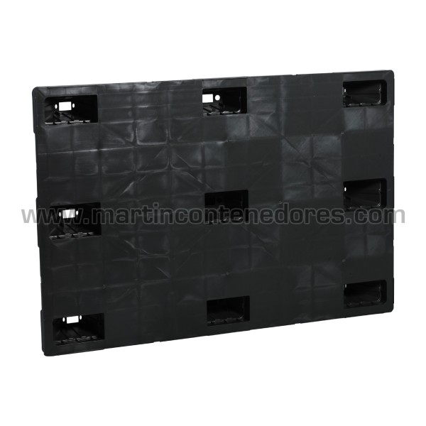 ONE-WAY Lightweight nestable plastic pallet 1200x800x140 mm