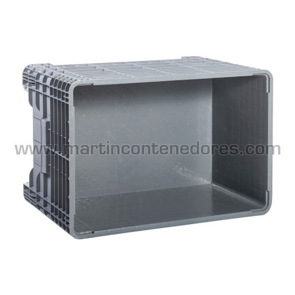 Box plastic with wheels 1200x800x960/650 mm