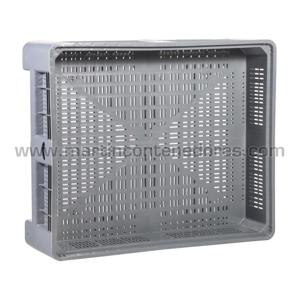 Perforated box plastic 1200x1000x385/220 mm 4 feet