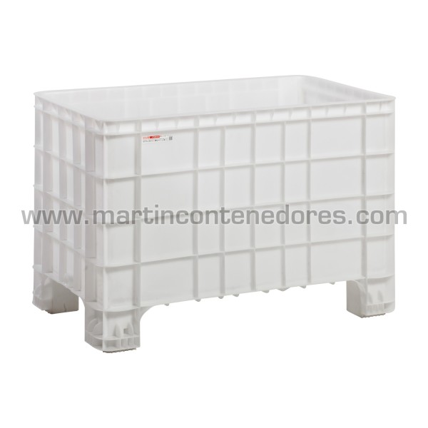 Closed plastic box 1000x600x650/525 mm