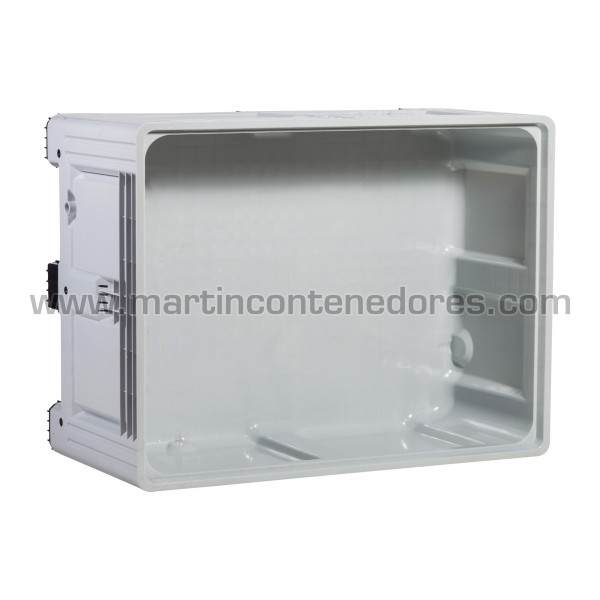 Box plastic 1200x1000x639/460 mm 3 runners