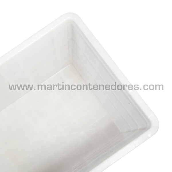 Closed plastic box 1000x600x650/525 mm