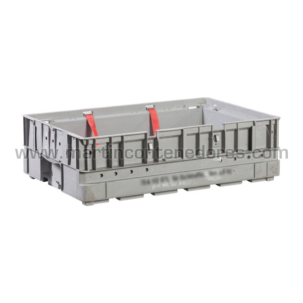 Caja plástica C-KLT GGVS 6417 600x400x174/125 mm