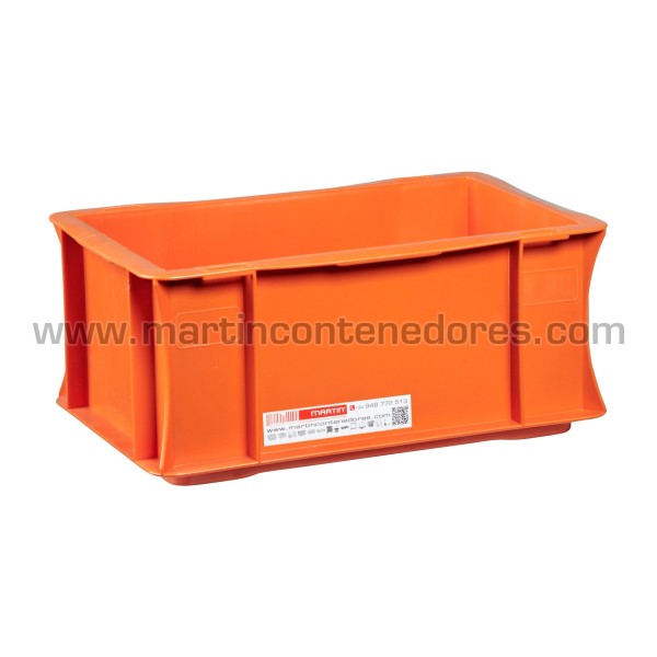 Caja plástica Euro-norma 300x200x130/115 mm