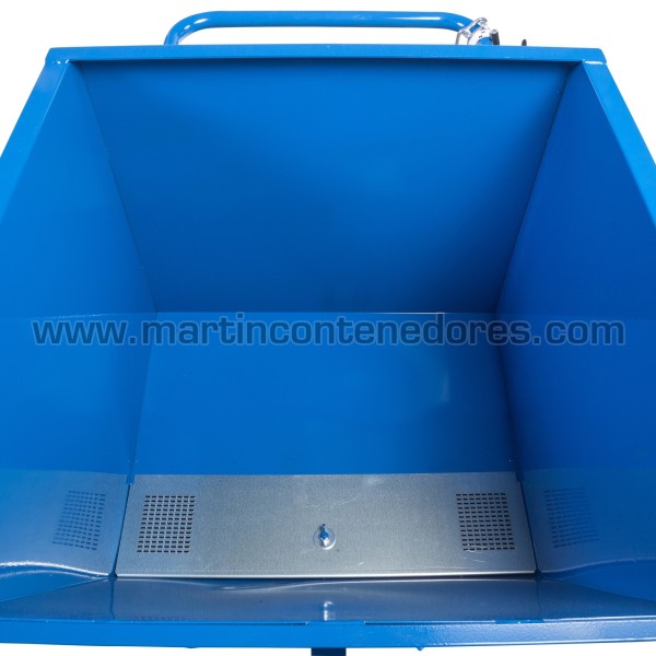 Contenedor basculante con ruedas 280 litros