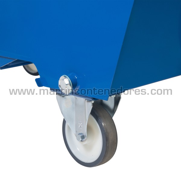 Tilting container with wheels 500 liters