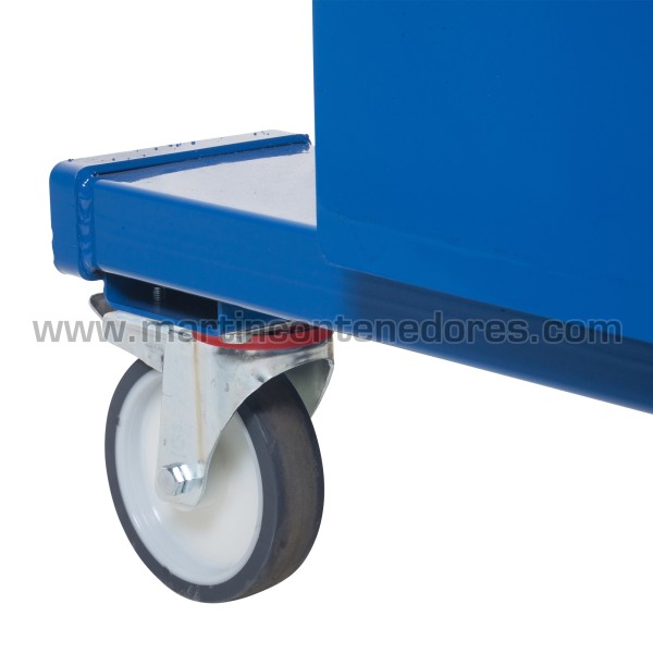 Tilting container with wheels 500 liters