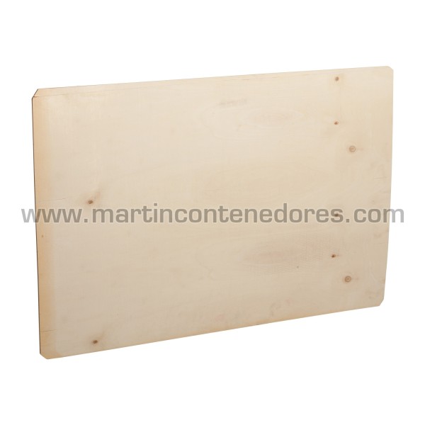 Couverture en bois 1200x800x9 mm pour réhausse palette bois