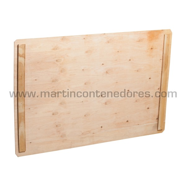 Couverture en bois 1200x800x9 mm pour réhausse palette bois