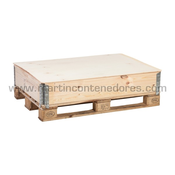 Wooden cover 1200x800x9 mm for pallet collars