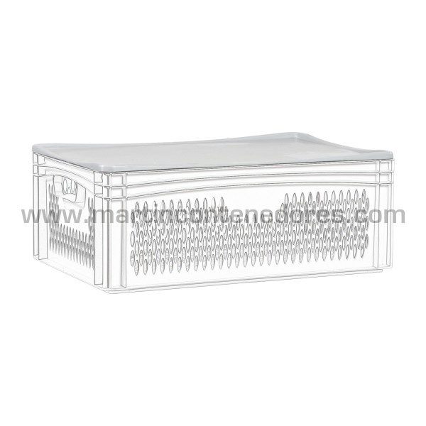 Plastic lid for box 600x400 mm