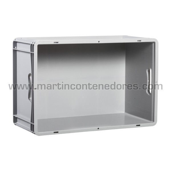 Caja plástica Euronorma 600x400x270/267 mm