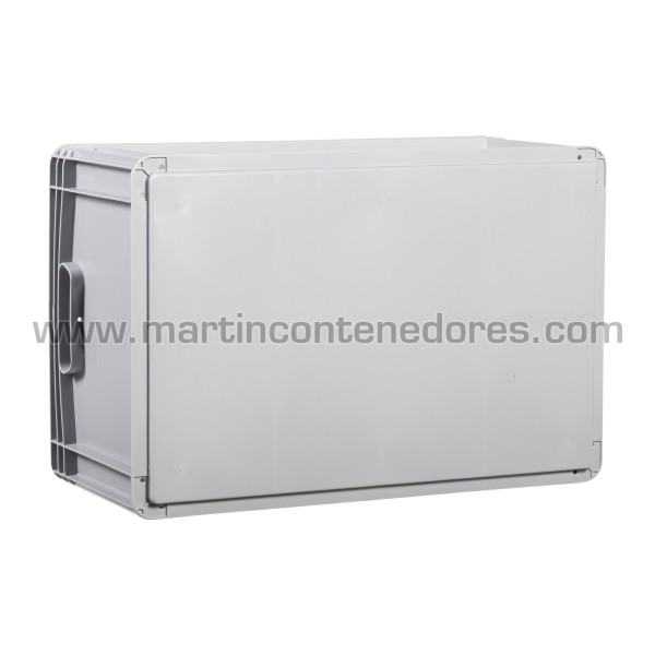 Caja plástica Euronorma 600x400x270/267 mm