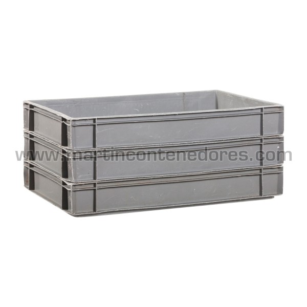 Caja plástica 600x400x90/85 mm